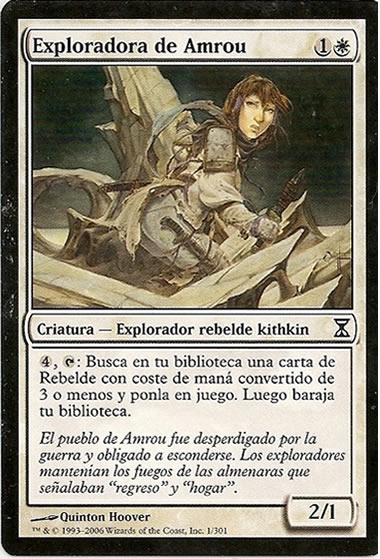 Magic espiral del tiempo Exploradora de Amrou 1/301 español
